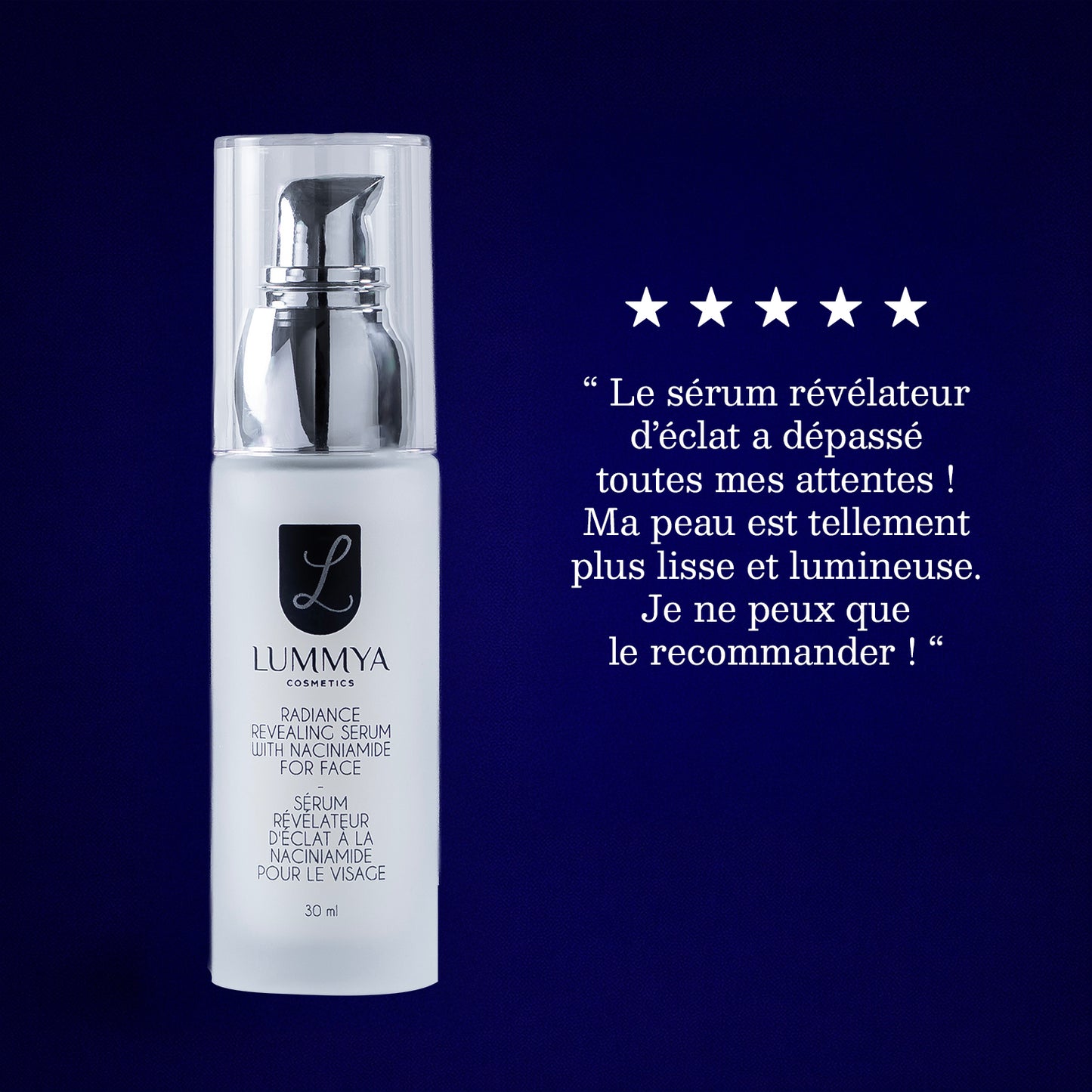 Sérum Révélateur d'Éclat à la Niacinamide pour le Visage