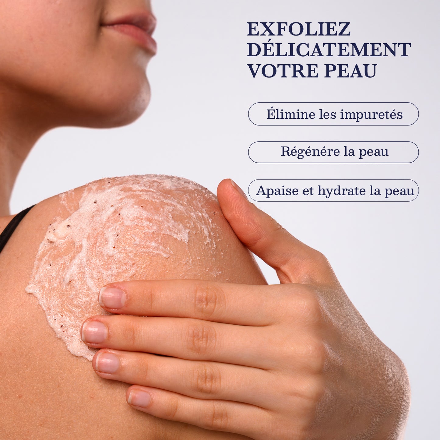 Gommage Doux au Caviar – Corps & Zones Intimes (200 ml)